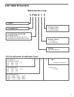 Предварительный просмотр 7 страницы Friedrich CP14E10 Service Manual