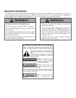 Предварительный просмотр 4 страницы Friedrich CP15F10 Installation And Operating Manual