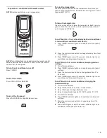 Preview for 13 page of Friedrich CP18C30 Operating Manual