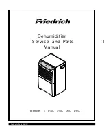 Friedrich D30C Service And Parts Manual preview