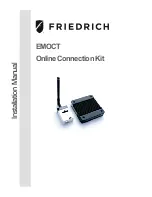 Предварительный просмотр 1 страницы Friedrich EMOCT Installation Manual