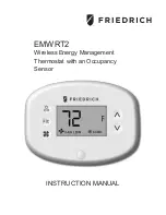 Preview for 1 page of Friedrich EMWRT2 Instruction Manual