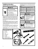 Предварительный просмотр 18 страницы Friedrich ES12M33l Installation And Operation Manual