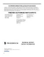 Предварительный просмотр 196 страницы Friedrich Floating Air Pro Multi-Zone FPHFC09A3B WI-FI Service & Parts Manual