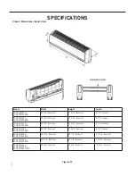 Предварительный просмотр 11 страницы Friedrich Floating Air Pro-Premiere FPHFW18A3A Service Manual