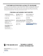 Предварительный просмотр 94 страницы Friedrich Floating Air Pro-Premiere FPHFW18A3A Service Manual