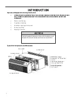 Предварительный просмотр 7 страницы Friedrich FRESHAIRE PVH09K3FA Service & Parts Manual