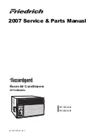 Friedrich HazardGard 60 Hz Service & Parts Manual preview