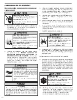 Preview for 20 page of Friedrich Hazardgard SH15L30-C Service Manual