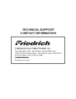 Preview for 31 page of Friedrich Hazardgard SH15L30-C Service Manual