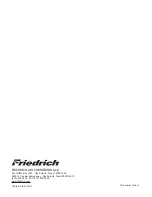 Preview for 32 page of Friedrich Hazardgard SH15L30-C Service Manual