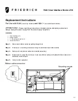 Предварительный просмотр 80 страницы Friedrich K?hl+ EL36M35 Service Manual