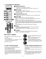 Предварительный просмотр 4 страницы Friedrich KP05A10 KP06A10 Service And Parts Manual