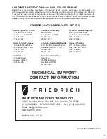 Предварительный просмотр 66 страницы Friedrich Kuhl SQ05N10 Series Service Manual