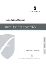 Предварительный просмотр 1 страницы Friedrich M24YJ Installation Manual