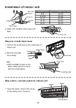 Предварительный просмотр 23 страницы Friedrich MM12YJ Installation And Operation Manual