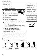 Предварительный просмотр 6 страницы Friedrich MR22C3E Operating Manual