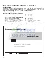 Предварительный просмотр 20 страницы Friedrich PDH07K3SB1 Installation & Operation Manual