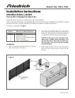 Preview for 2 page of Friedrich PXGA Installation Instructions