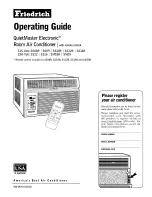 Предварительный просмотр 1 страницы Friedrich QuietMaster Electronic SM18R Operating Manual