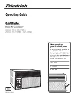 Предварительный просмотр 1 страницы Friedrich QuietMaster KM18 Operating Manual