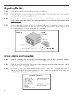 Preview for 8 page of Friedrich SH15 Installation & Operation Manual