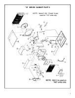 Предварительный просмотр 5 страницы Friedrich SM20J30-A Parts Manual