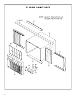 Предварительный просмотр 6 страницы Friedrich SM20J30-A Parts Manual