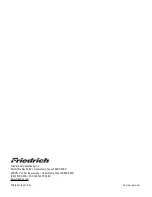 Preview for 36 page of Friedrich SM21L30-A Service Manual