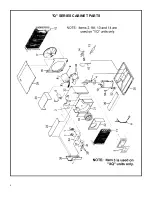 Предварительный просмотр 4 страницы Friedrich SM21L30-B Parts Manual