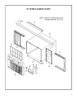 Предварительный просмотр 5 страницы Friedrich SM21L30-B Parts Manual