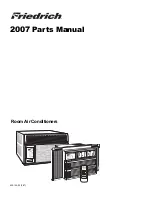 Friedrich SM21L30-C Parts Manual предпросмотр