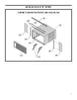 Предварительный просмотр 17 страницы Friedrich SM21L30-E Parts Manual