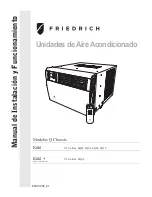 Preview for 37 page of Friedrich SS14N10A Installation And Operation Manual