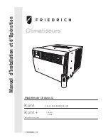 Preview for 73 page of Friedrich SS14N10A Installation And Operation Manual