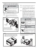 Preview for 95 page of Friedrich SS14N10A Installation And Operation Manual