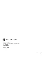 Preview for 108 page of Friedrich SS14N10A Installation And Operation Manual