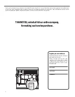 Предварительный просмотр 2 страницы Friedrich Twintemp EQ08 Installation And Operation Manual