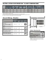 Предварительный просмотр 10 страницы Friedrich Twintemp Service Manual