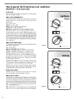 Предварительный просмотр 18 страницы Friedrich Twintemp Service Manual