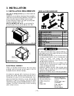 Предварительный просмотр 15 страницы Friedrich UE08A13A Service And Parts Manual