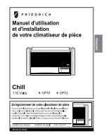 Предварительный просмотр 20 страницы Friedrich US14 Installation And Operation Manual