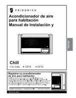 Предварительный просмотр 39 страницы Friedrich US14 Installation And Operation Manual