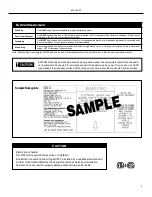 Preview for 5 page of Friedrich VEA24K25 Series Installation & Operation Manual