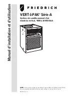 Предварительный просмотр 41 страницы Friedrich VERT-I-PAK 920-075-13 (1-11) Installation And Operation Manual