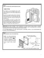 Предварительный просмотр 9 страницы Friedrich Vert-I-Pak A-Series Installation And Operation Manual