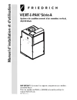 Предварительный просмотр 47 страницы Friedrich Vert-I-Pak A-Series Installation And Operation Manual