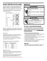 Предварительный просмотр 14 страницы Friedrich VERT-I-PAK R410A Service & Parts Manual