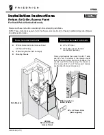 Предварительный просмотр 1 страницы Friedrich VERT-I-PAK Series Installation Instructions