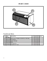 Предварительный просмотр 10 страницы Friedrich Wall Master PE07K**B Parts Manual